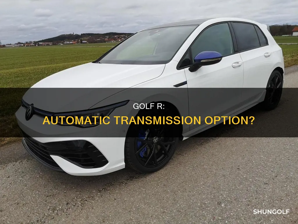 does golf r come in automatic