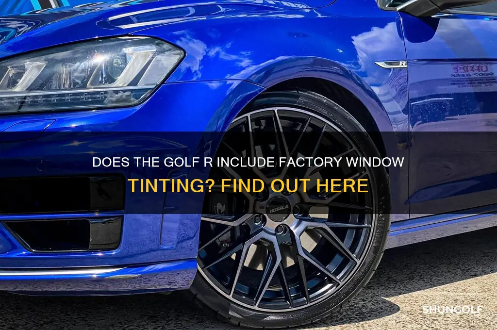 does golf r come with factory tint