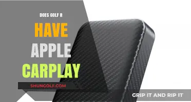 Golf R: Apple CarPlay Integration