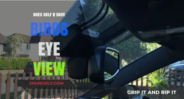 Golf R Bird's Eye View: Exploring Camera Features and Capabilities