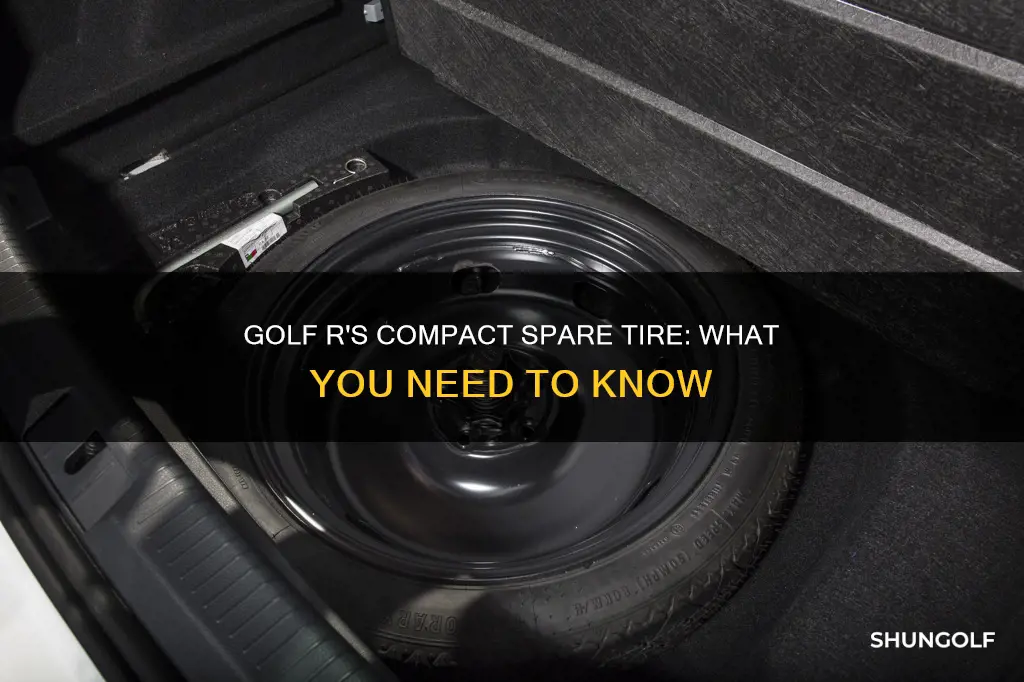 does golf r have compact spare