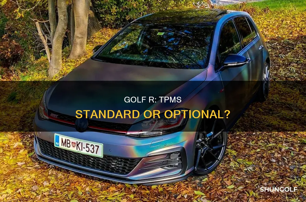does golf r have tpms