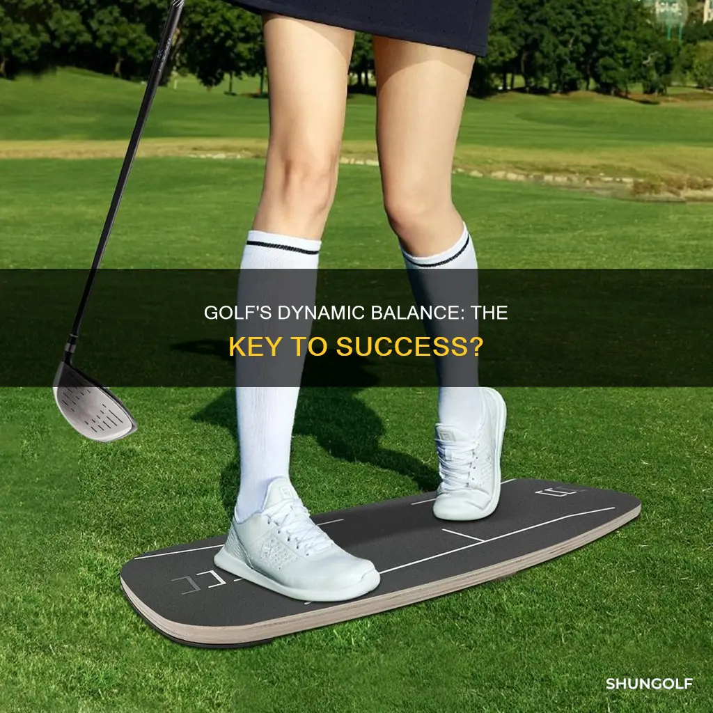 does golf require dynamic balance