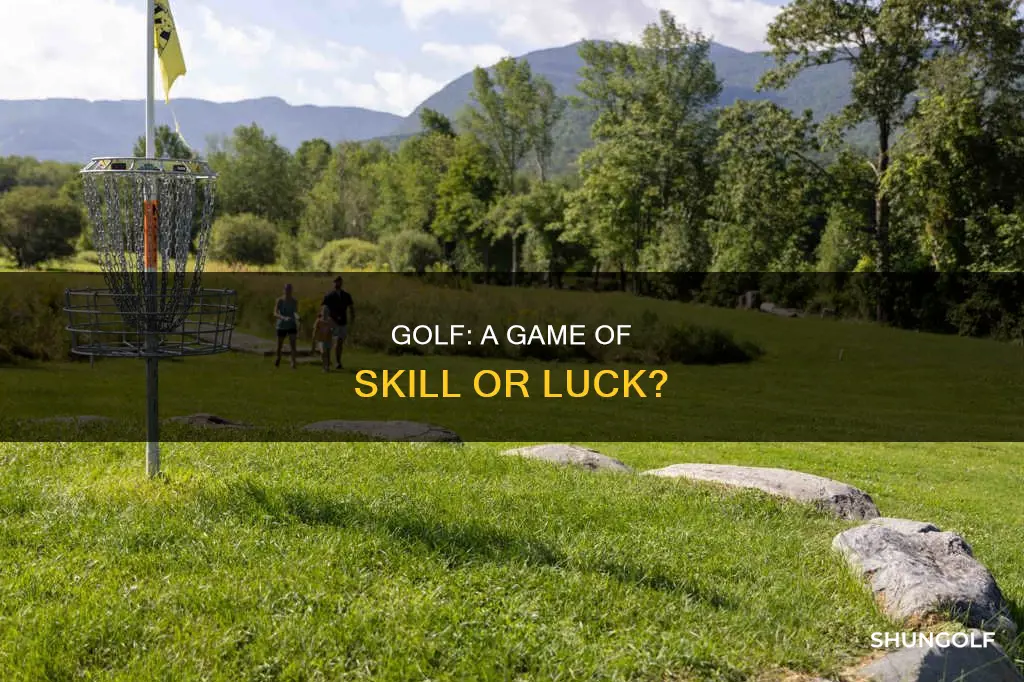 does golf require skill