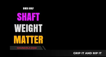 Unveiling the Impact: Golf Shaft Weight's Role in Performance