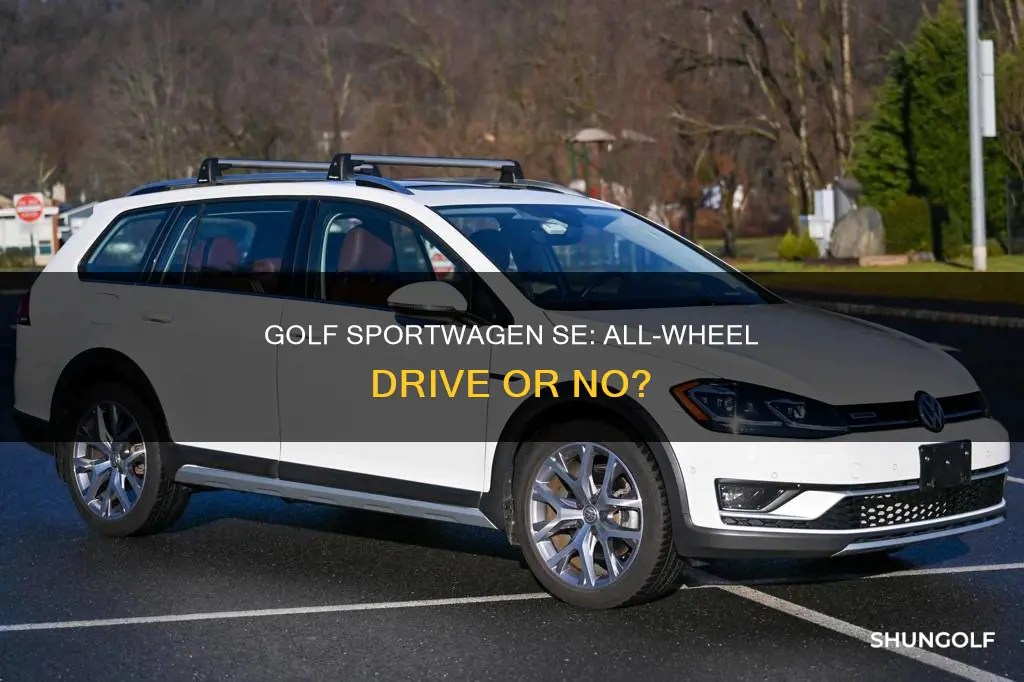 does golf sportwagen se have awd