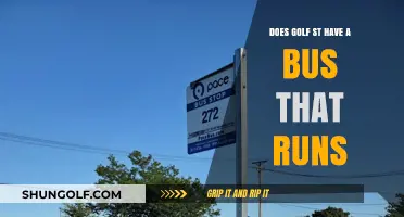 Golf St Bus Service: Does a Route Exist for Commuters?