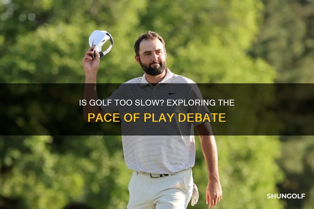 does golf take too long to play