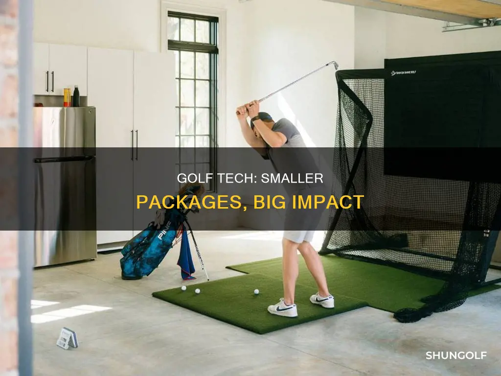 does golf tech have smaller packages