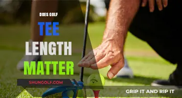 Tee Length: Does It Impact Your Golf Game?