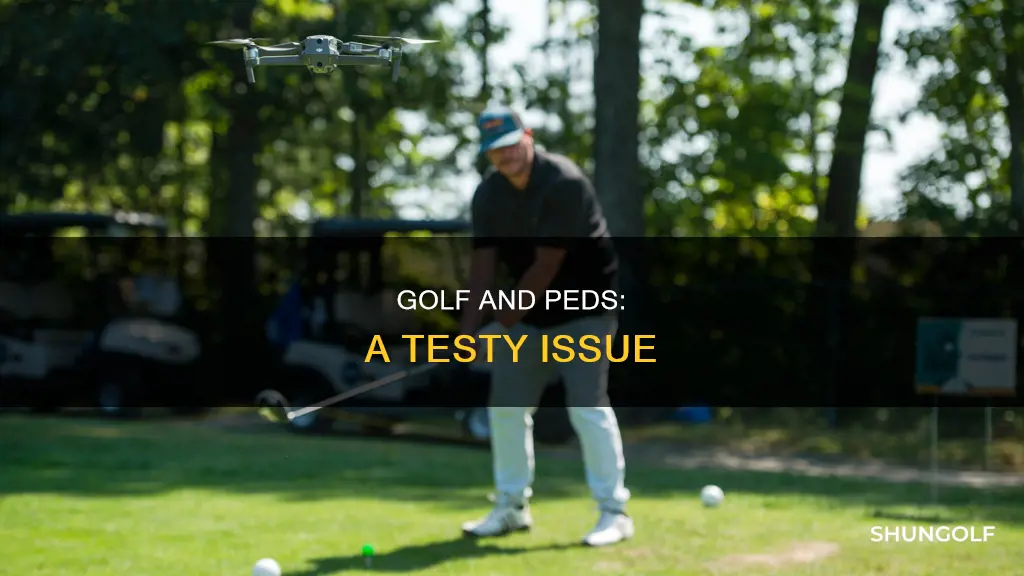 does golf test for peds