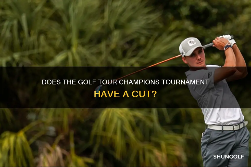 does golf tour champion tourment have a cut