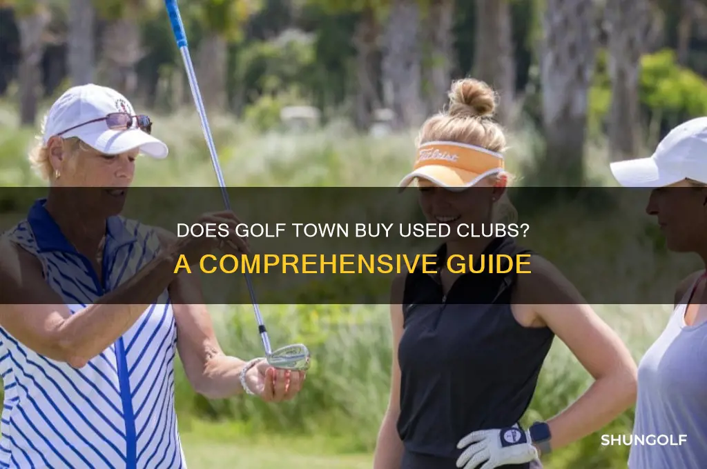 does golf town buy used clubs