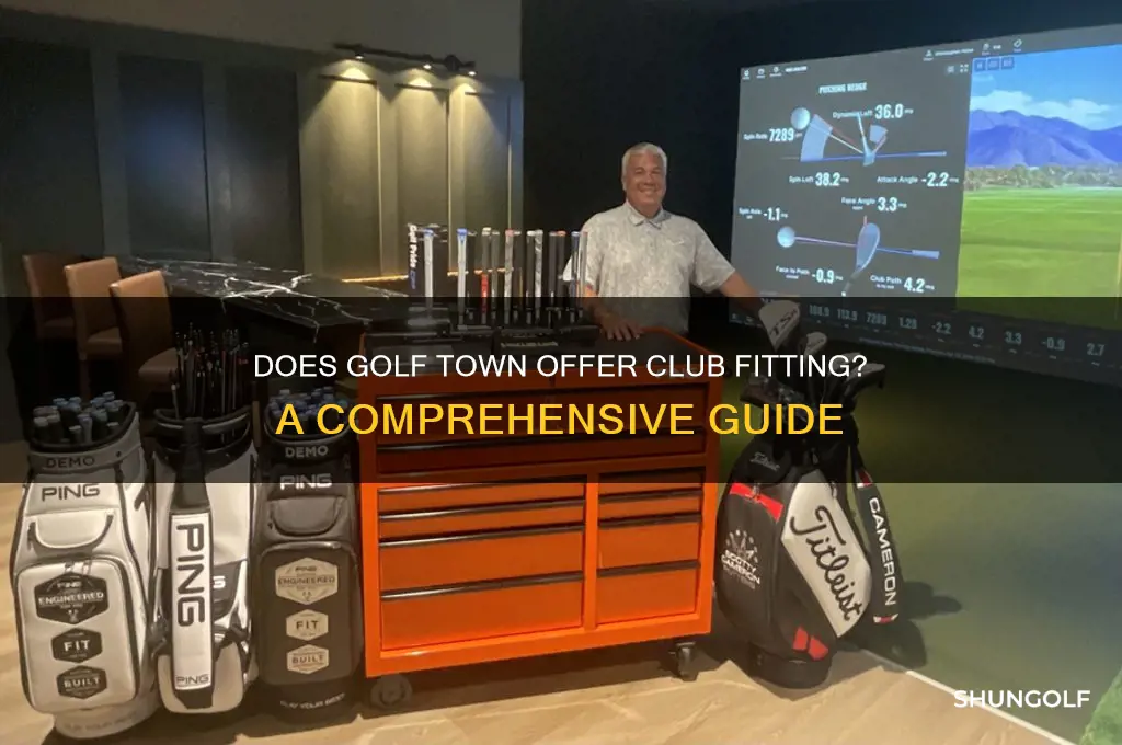 does golf town do club fitting