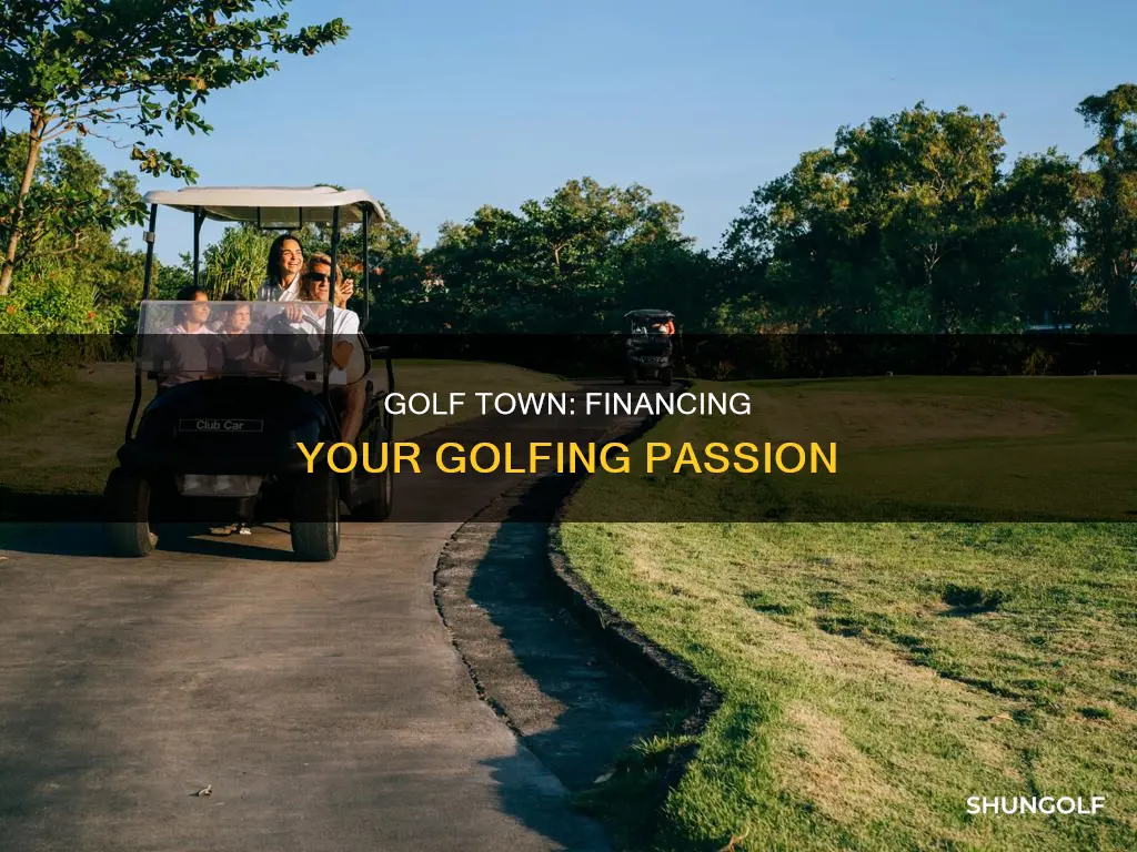 does golf town finance