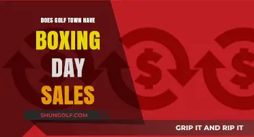 Golf Town Boxing Day Sales: What to Expect and How to Save