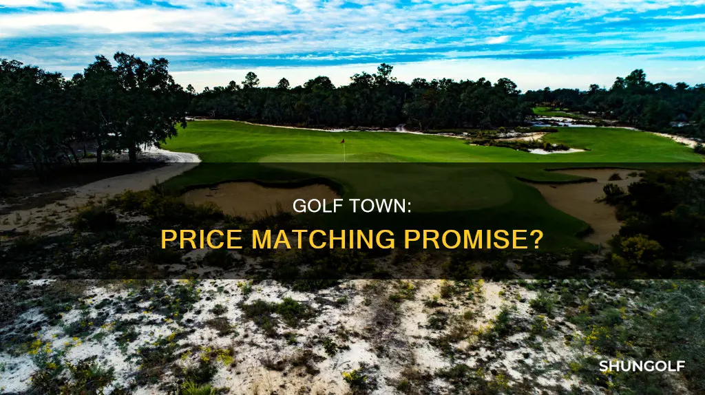 does golf town price match