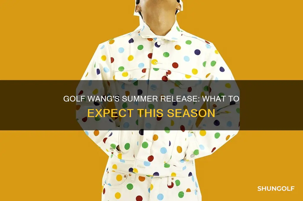 does golf wang have a summer release