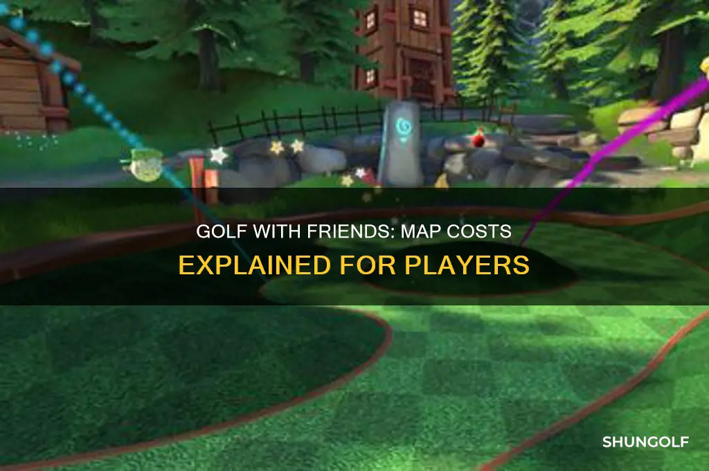 does golf with friends cost money for maps
