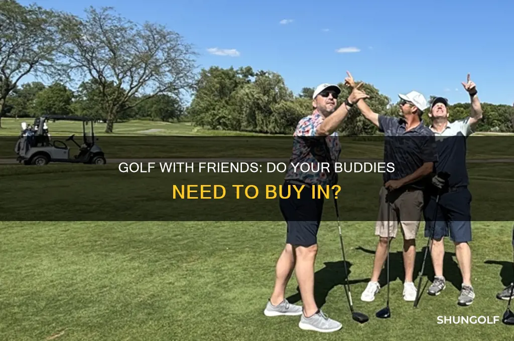 does golf with friends need friends to buy