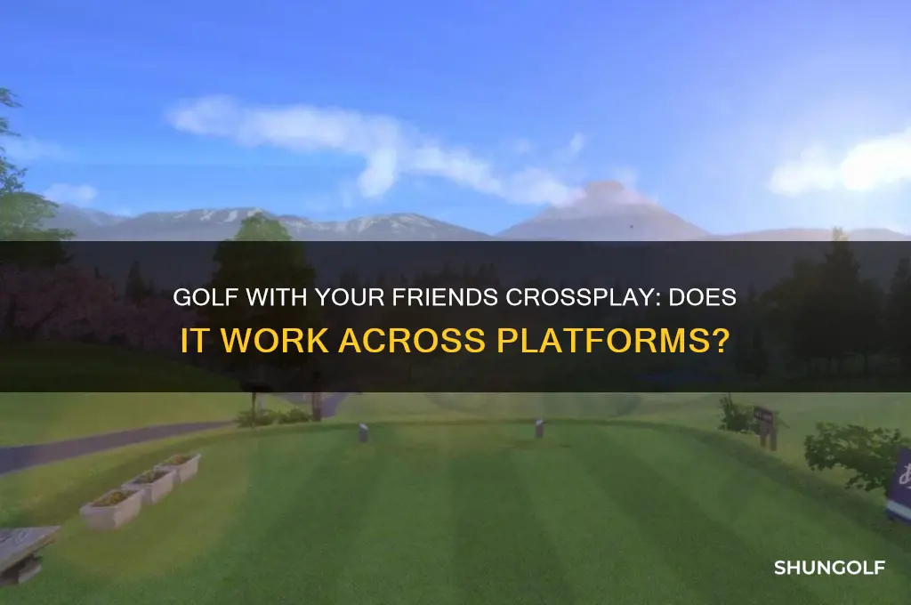 does golf with your friends have crossplay