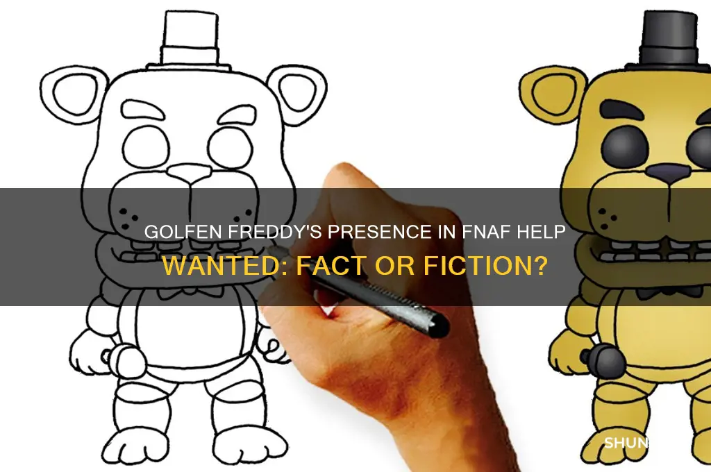 does golfen freddy appear in fnaf help wanted
