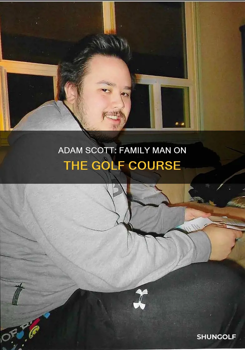 does golfer adam scott have children