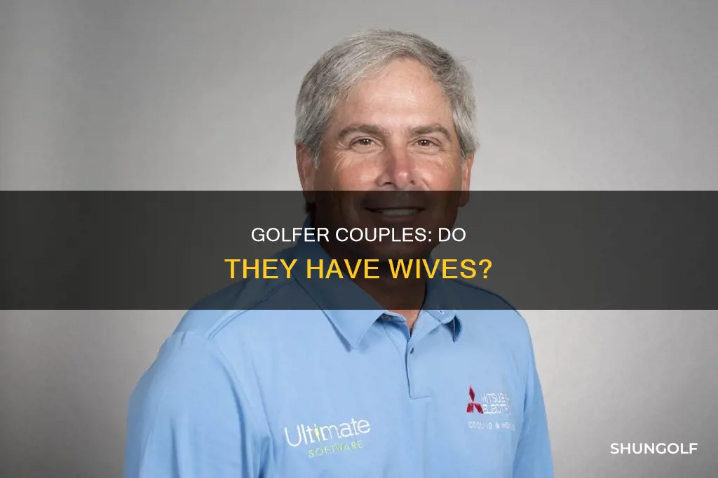 does golfer couples have a wife