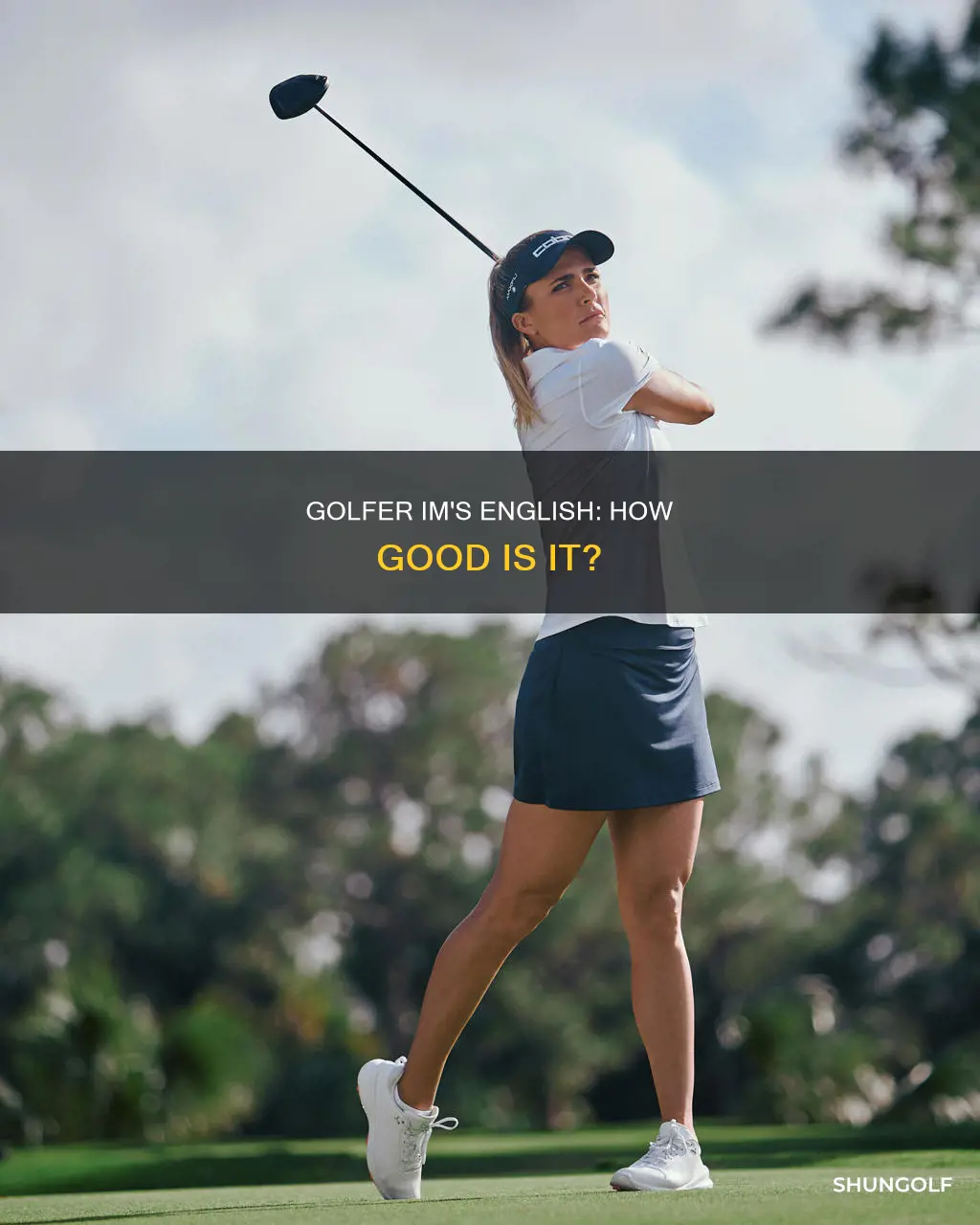 does golfer im speak english