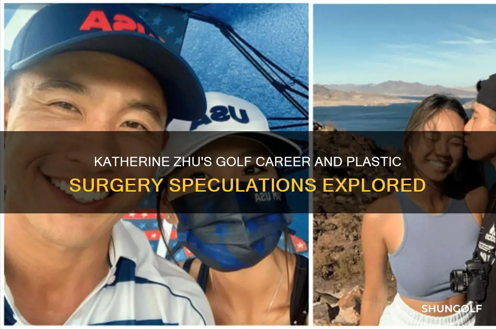 does golfer katherine zhu have fake boobs