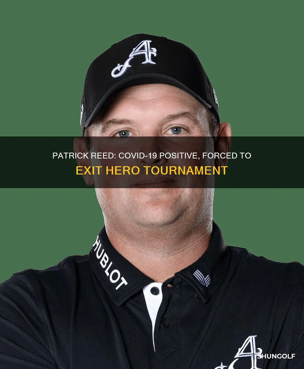 does golfer patrick reed have covid