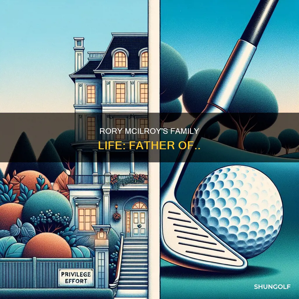 does golfer rory mcilroy have children
