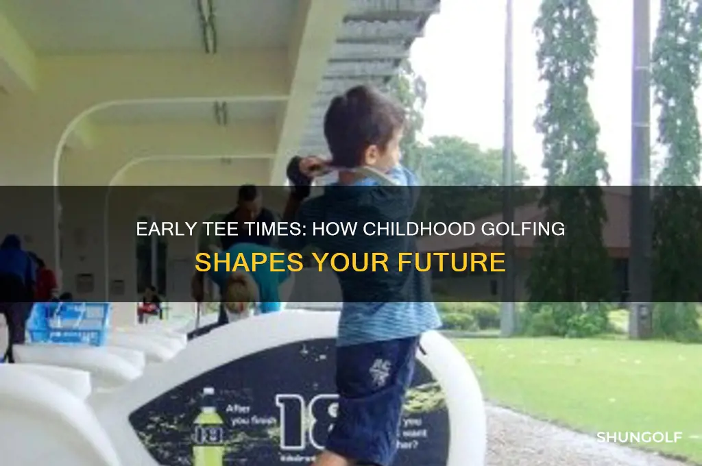 does golfing as a child impact you