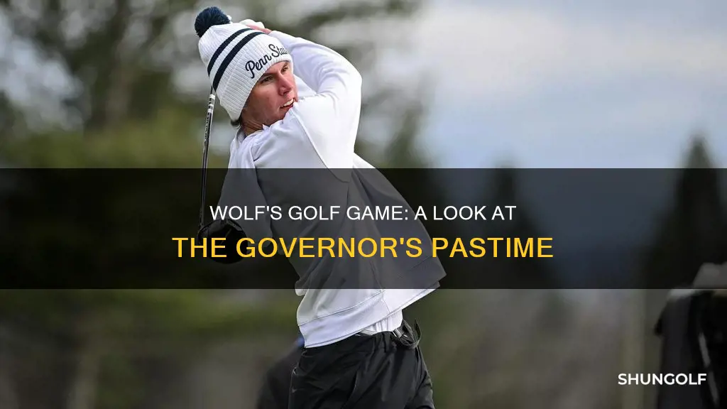 does governor wolf golf
