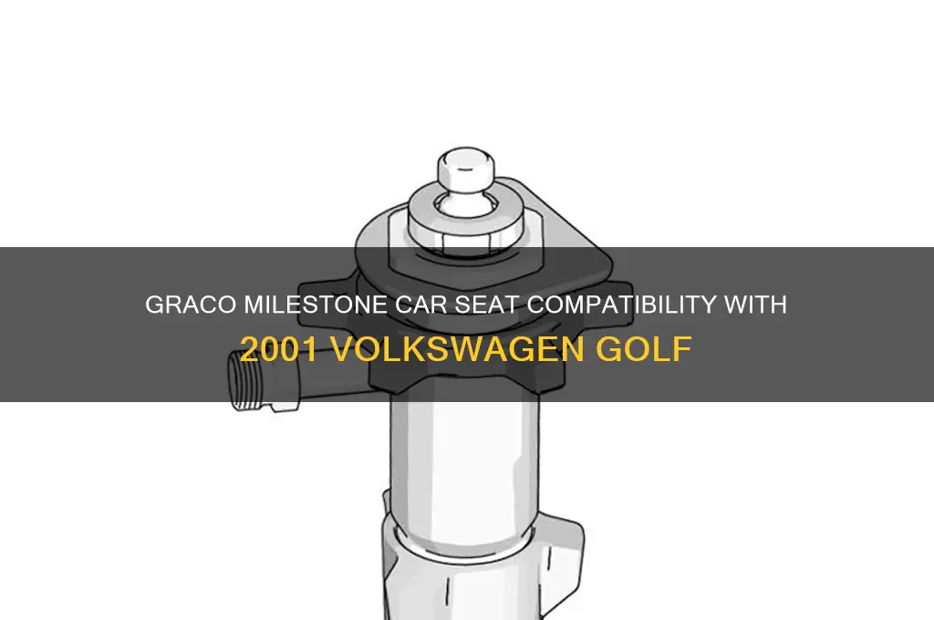 does graco milestone fit in golf 2001