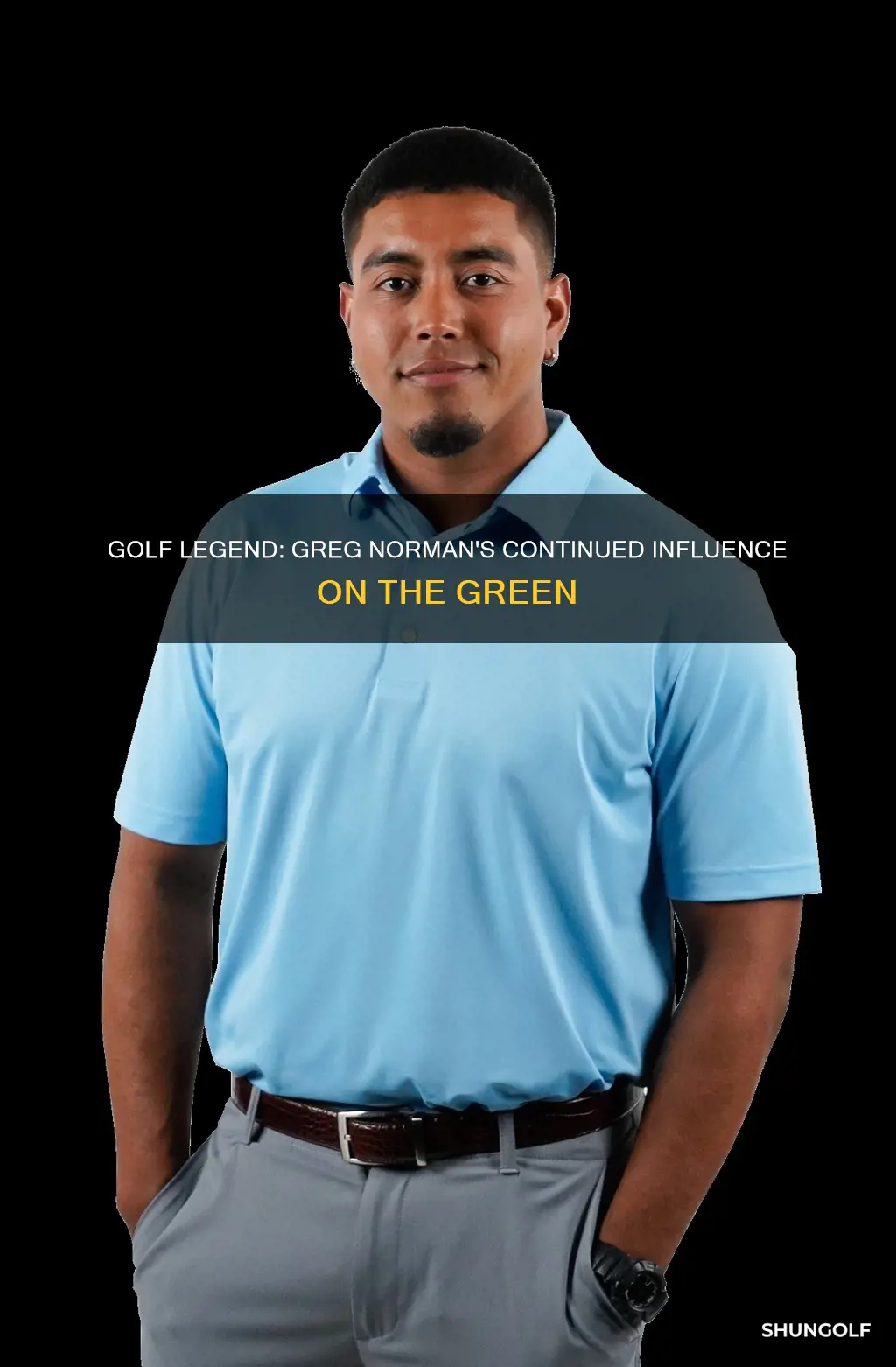 does greg norman still golf