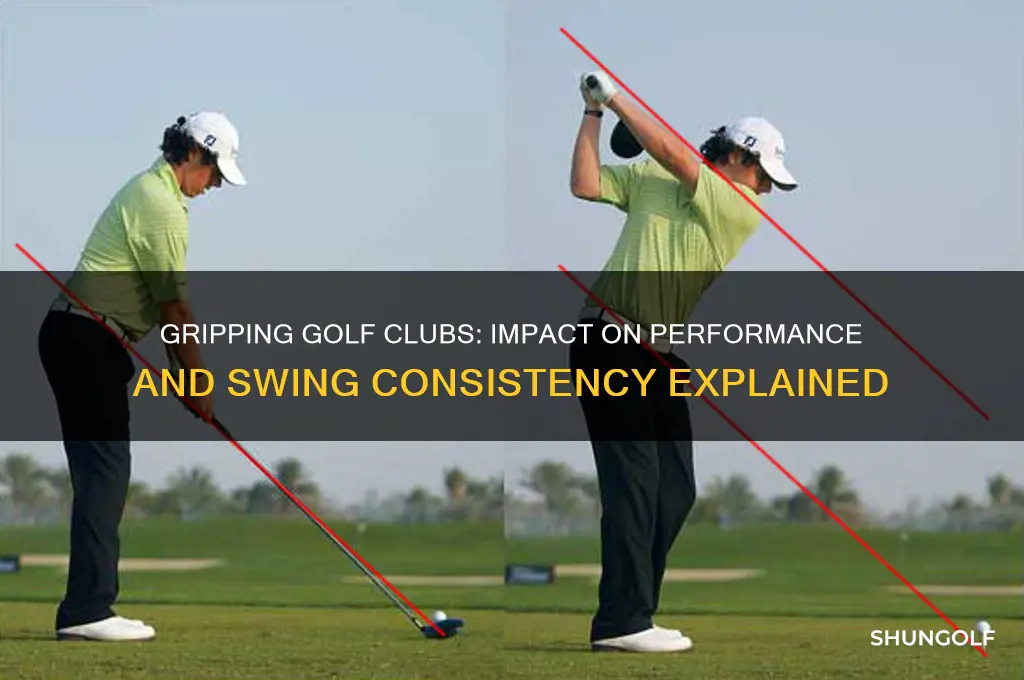 does griping golf club make a difference