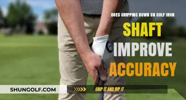 Mastering Golf Iron Accuracy: The Grip-Down Technique Explained