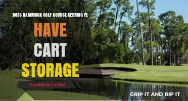 Hammock Golf Course Sebring FL: Cart Storage Availability Explained