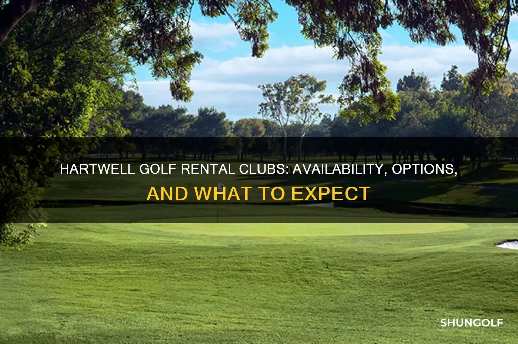 does hartwell golf have rental clubs