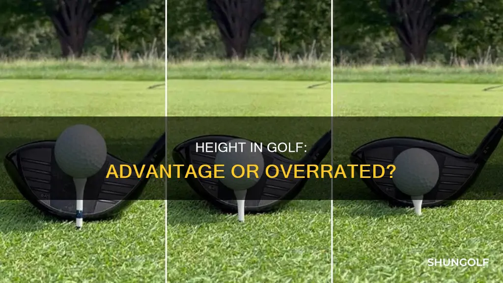 does height matter in golf