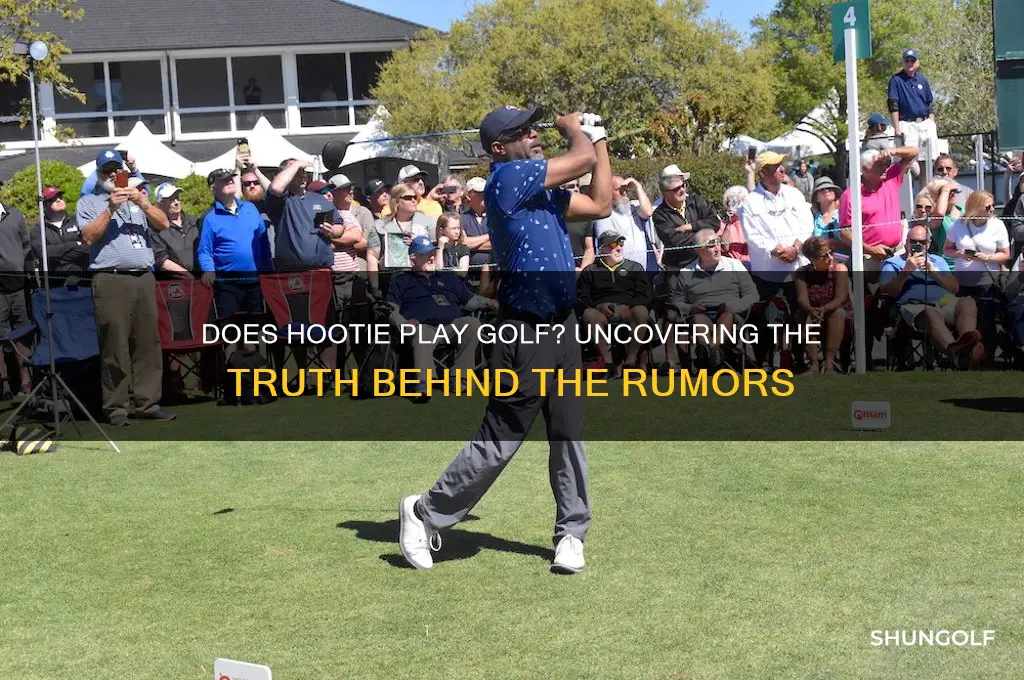 does hootie play golf