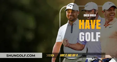 Golf Streaming: Hulu's Coverage and Access Options