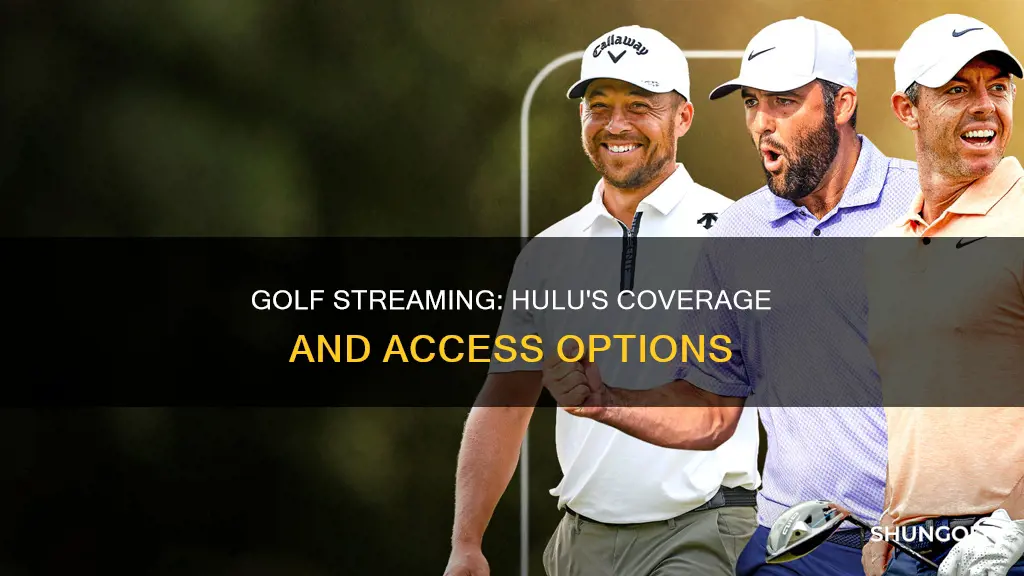 does hulu have golf