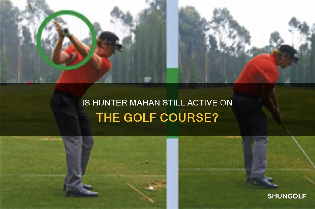 does hunter mahan still play golf