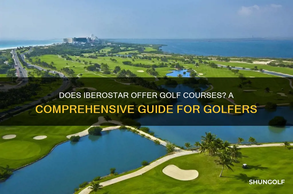 does iberostar have a golf course