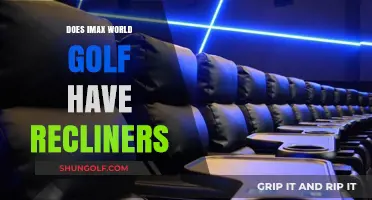 Experience IMAX World Golf in Recliner Comfort
