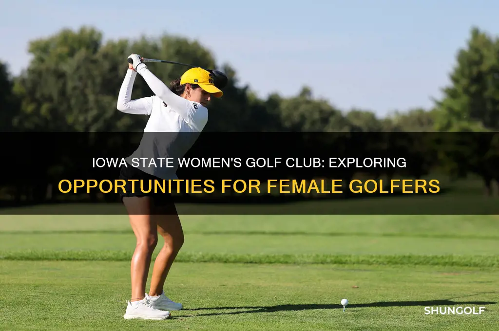 does iowa state have a club for womens golf