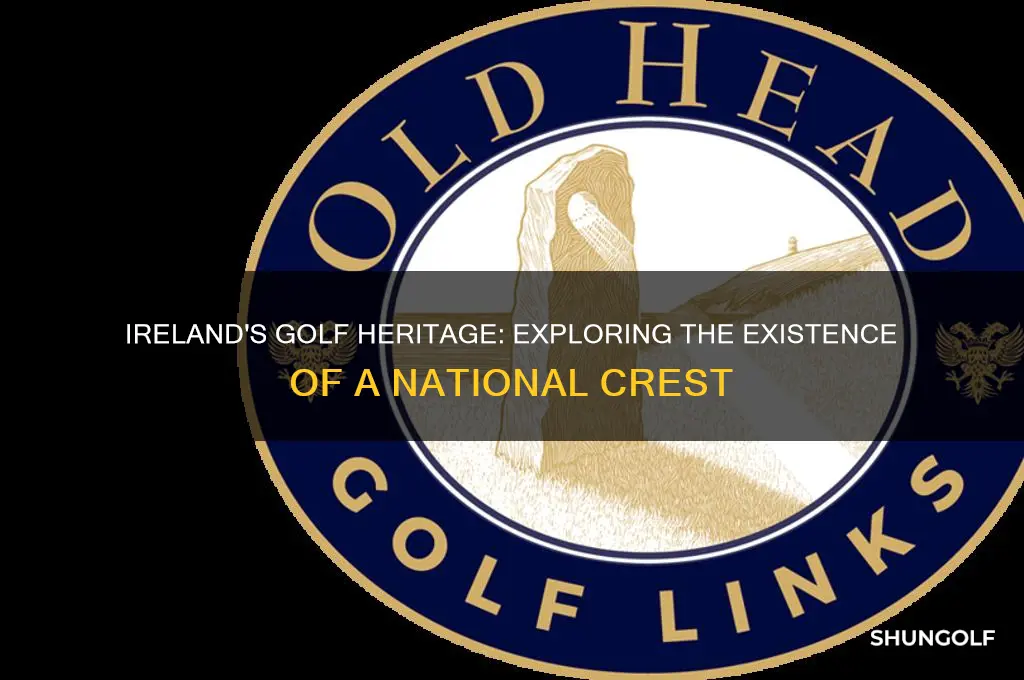 does ireland have a national crest for golf