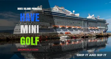 Mini Golf Fun on Island Princess